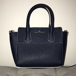 Navy blue Elaine Turner crossbody Purse